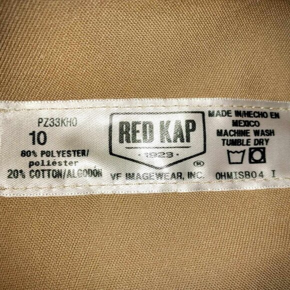 Men's Sz. 34x29 khaki Red Kap pants with front pockets - Picture 5 of 8